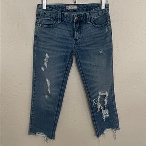 Free People Cropped Jeans